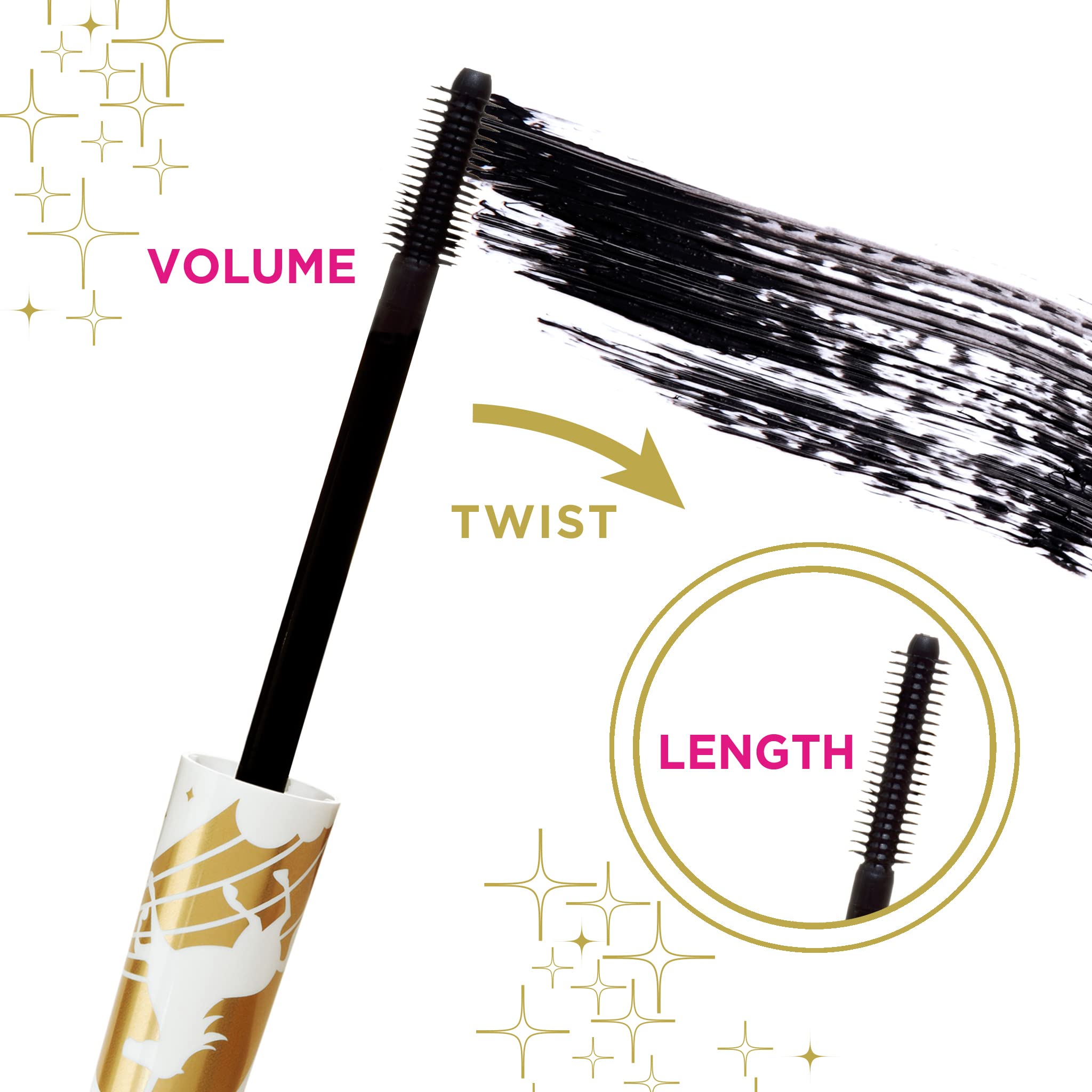 Pacifica Beauty Dream Big Lash Extending 7 in 1 Mascara, Black Magic, 0.25 Ounce